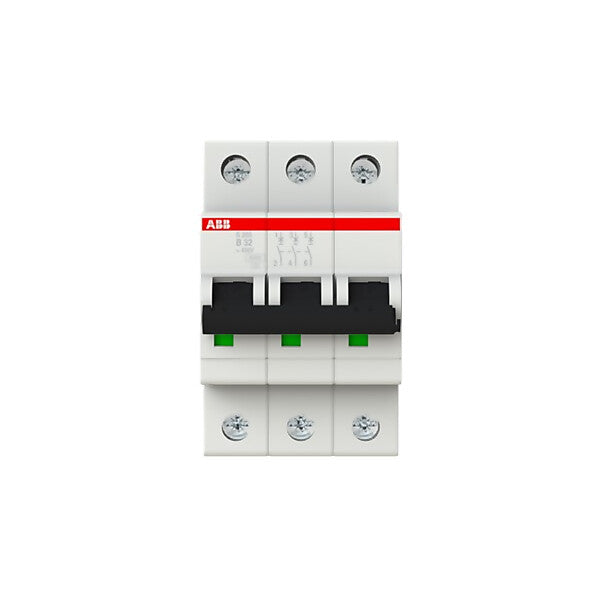 ABB Sicherungsautomat B,6kA,32A,3P S203-B32